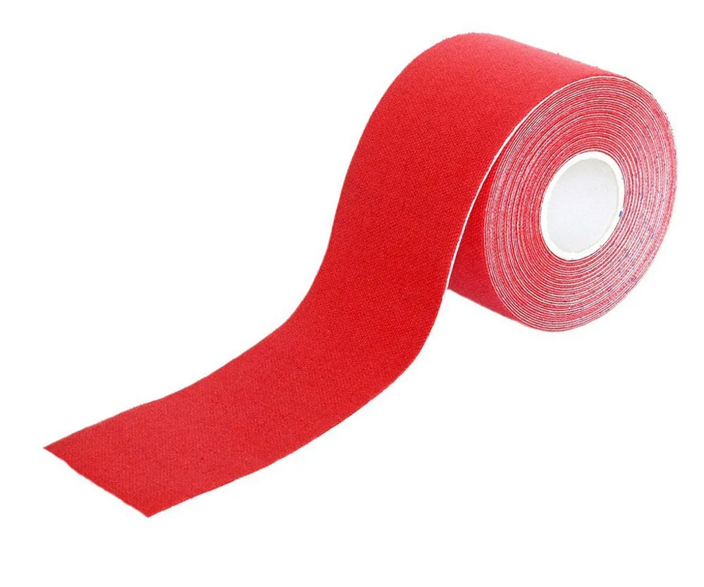 Tapefactory24 Getting Started Kinesiologie Tape 5cm x 5m rot, Tapes Taping Klebeband Tapeverband Bandage wasserfest